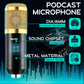 UV color stripe/dynamic microphone professional audio mixer - ElectronAge