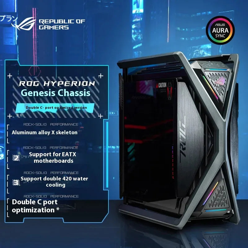 AOTESIER A8 7680 Gaming Desktop PC Case Aluminum - ElectronAge