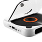 Bluetooth-Compatible CD Player LCD Screen Car CD Player A-B Repeat 1200 MAh Battery Friend Family Student portable dvd player