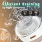 5.0 New Upgraded Portable Washing Machine 16L Mini Foldable Washer with SGS Certified German High-Efficiency Motor and Hidden U