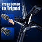 4-in-1 Magnetic Tripod Selfie Stick with Wireless Remote, Extendable Phone Stand for Photos/Live Streaming/Travel