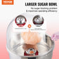 SucceBuy Electric Cotton Candy Machine Candy Floss Maker Commercial Cotton Candy Machine Stainless Steel Bowl and Sugar Scoop - ElectronAge