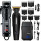 Solimpia Professional Hair Clipper 3-piece Set for Men Rechargeable Cordless Barber Clippers for Wet/Dry Hair Cutting