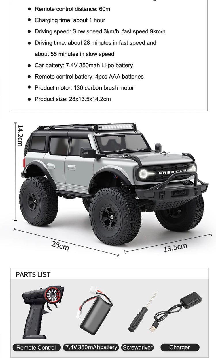WLtoys Limited Time Offer WLtoys 184023 1/18 RC Off-Road Car - ElectronAge