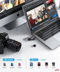 USB C SD Card Reader, Dual Slot Memory Card Adapter for SD/Micro SD, High-Speed USB 3.0, Compatible with MacBook