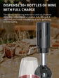 Rechargeable Electric Wine Aerator Dispenser One-touch Automatic Wine Decanter Intelligent Electric Wine Pourer