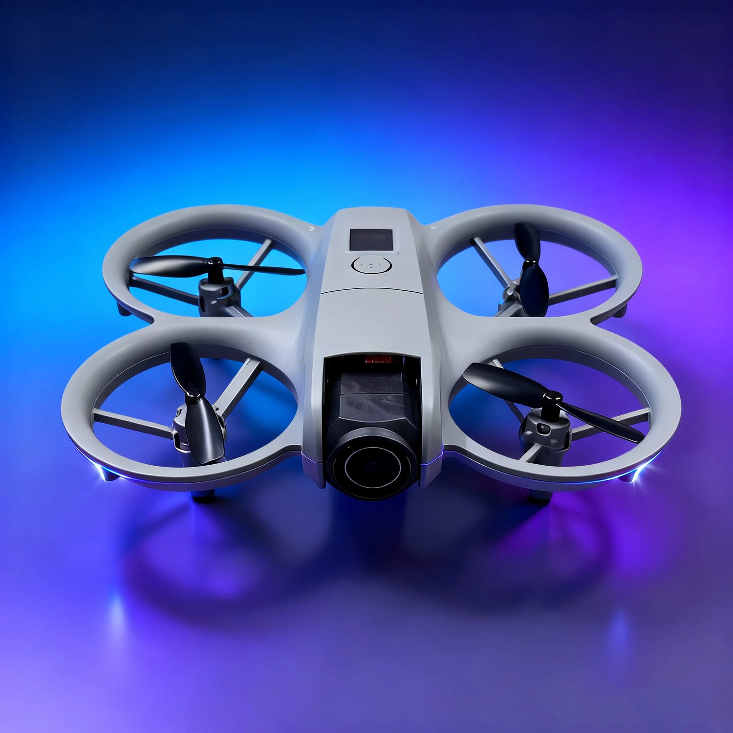 Beginner-Friendly Aerial Drone with Anti-Collision Design - ElectronAge