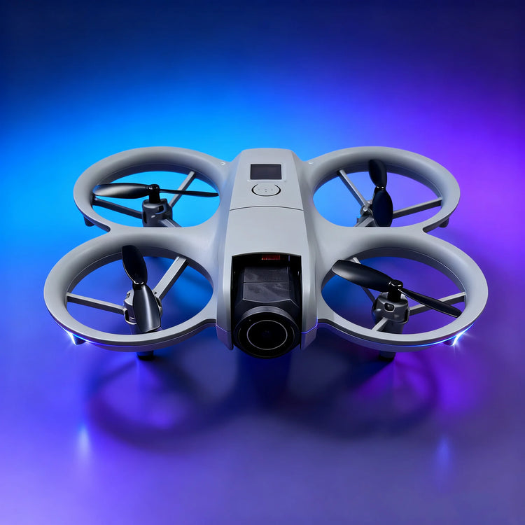 Beginner-Friendly Aerial Drone with Anti-Collision Design - ElectronAge