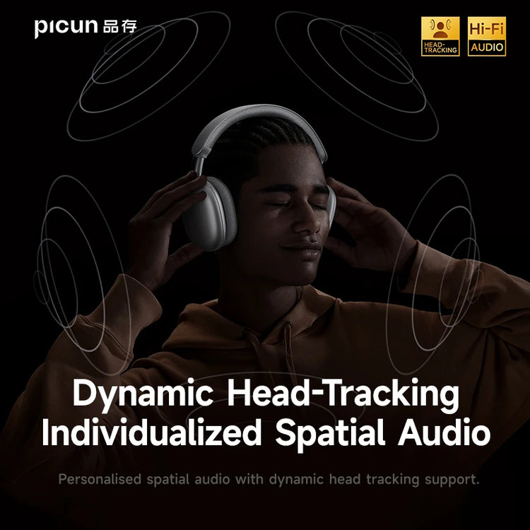 Picun F8 Pro ANC Wireless Headphones - ElectronAge