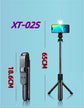 100pcs XT-02 Bluetooth Wireless Remote Selfie Stick Holder Extendable Foldable Handheld Monopod Selfie Stick with Tripod Stand