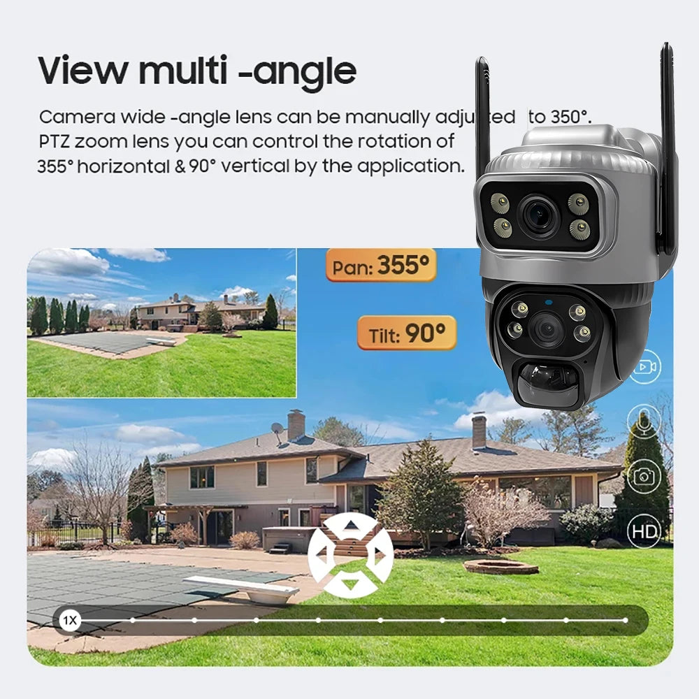 V380 Dual Lens 4G Camera - ElectronAge