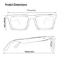 Smart AI audio glasses for real-time translation, supporting over 160 languages,photochromic lenses