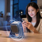 2026 Induction Speaker With Light Foldable Station Phone Speaker Stand 10W For Home Office Travel Christmas Birthday Men Women