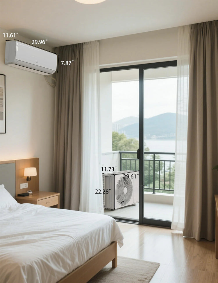 Acekool 12000 BTU 115V Mini Split Air Conditioner - ElectronAge