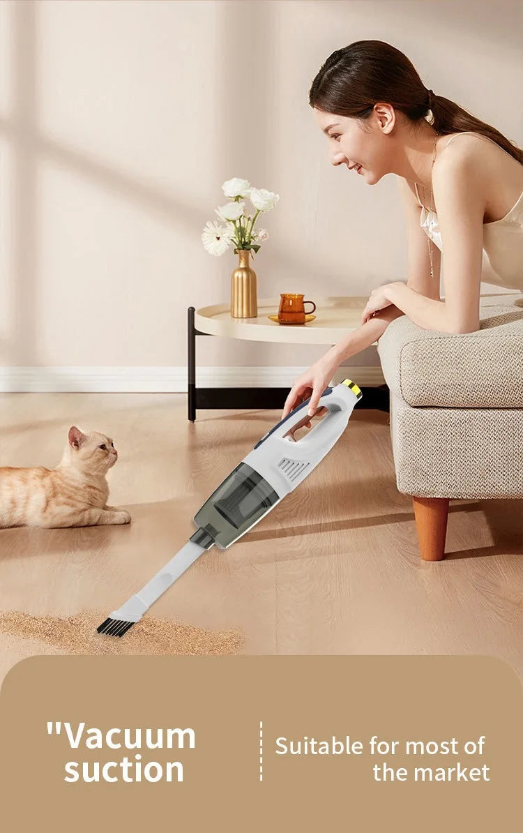 GUOHE Household Home Car Wireless Handheld Electric Dust Cleaning Vaccum - ElectronAge
