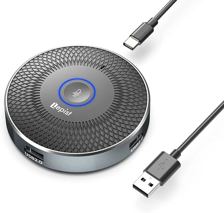 JOUNIVO Conference Microphone with 5-in-1 Usb Adapter - ElectronAge