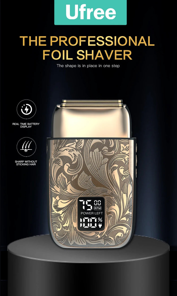 Ufree Close Shaver Electric Foil Shavers for Men - ElectronAge