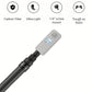 5m/16.4ft Carbon Fiber Extended Invisible Selfie Stick Compatible with Insta360 X5-X Series, extra-long pole also fits GoPro 12