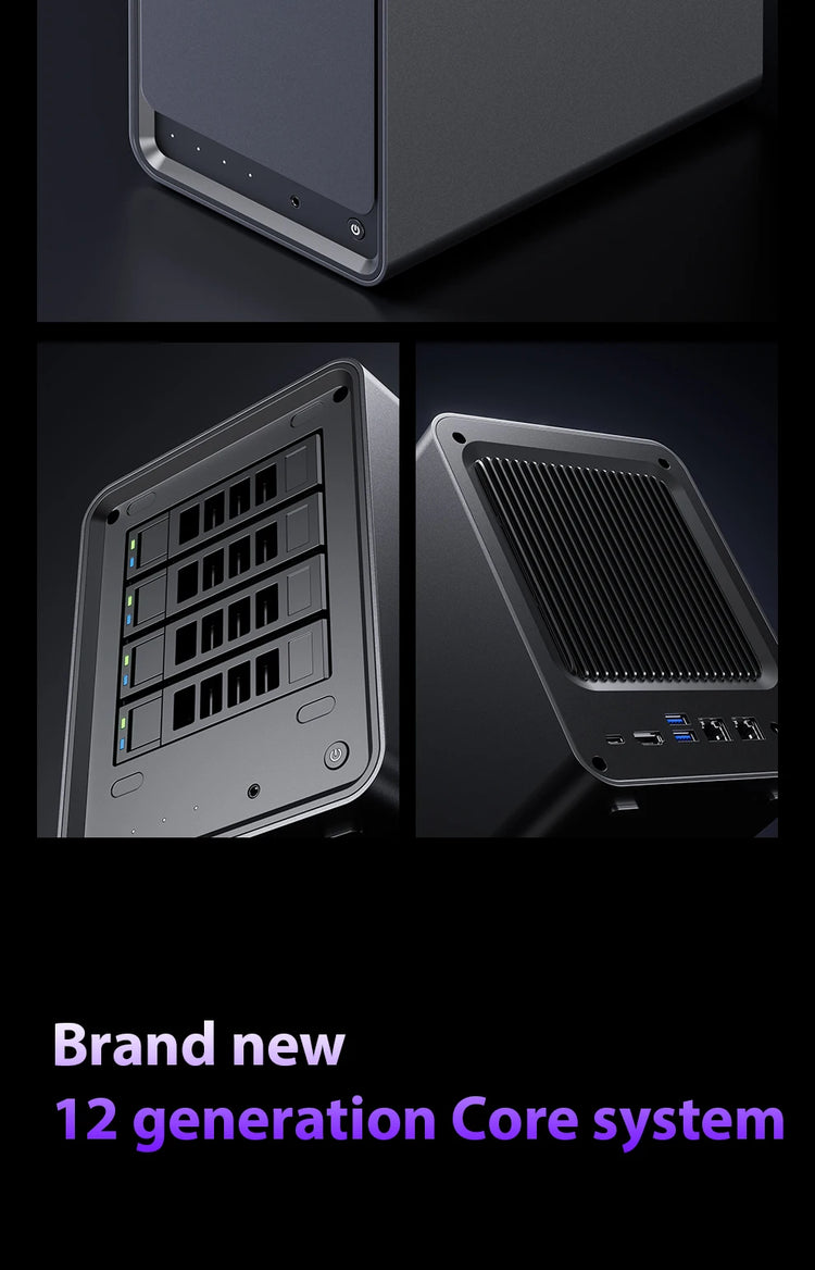 SZBOX WTR Pro 6 Bay NAS Mini PC - ElectronAge