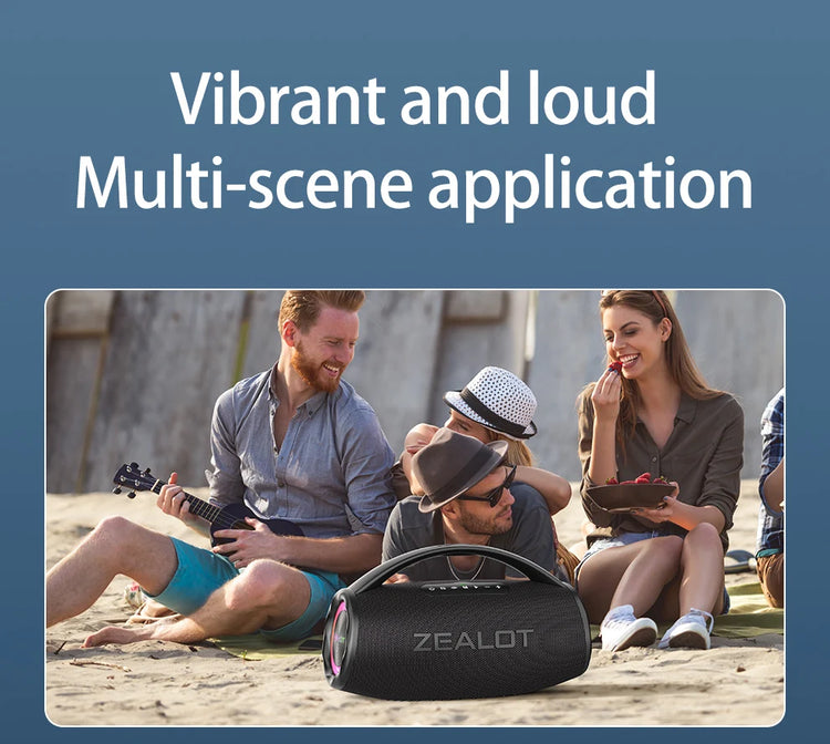 ZEALOT S97 80W Wireless speaker - ElectronAge