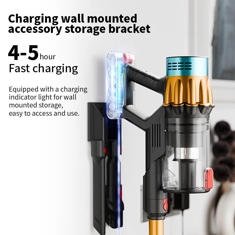 Blossom V18 Cordless Vacuum Cleaner 650W 55000PA – Powerful Brushless Motor, Handheld Home Vacuum - ElectronAge