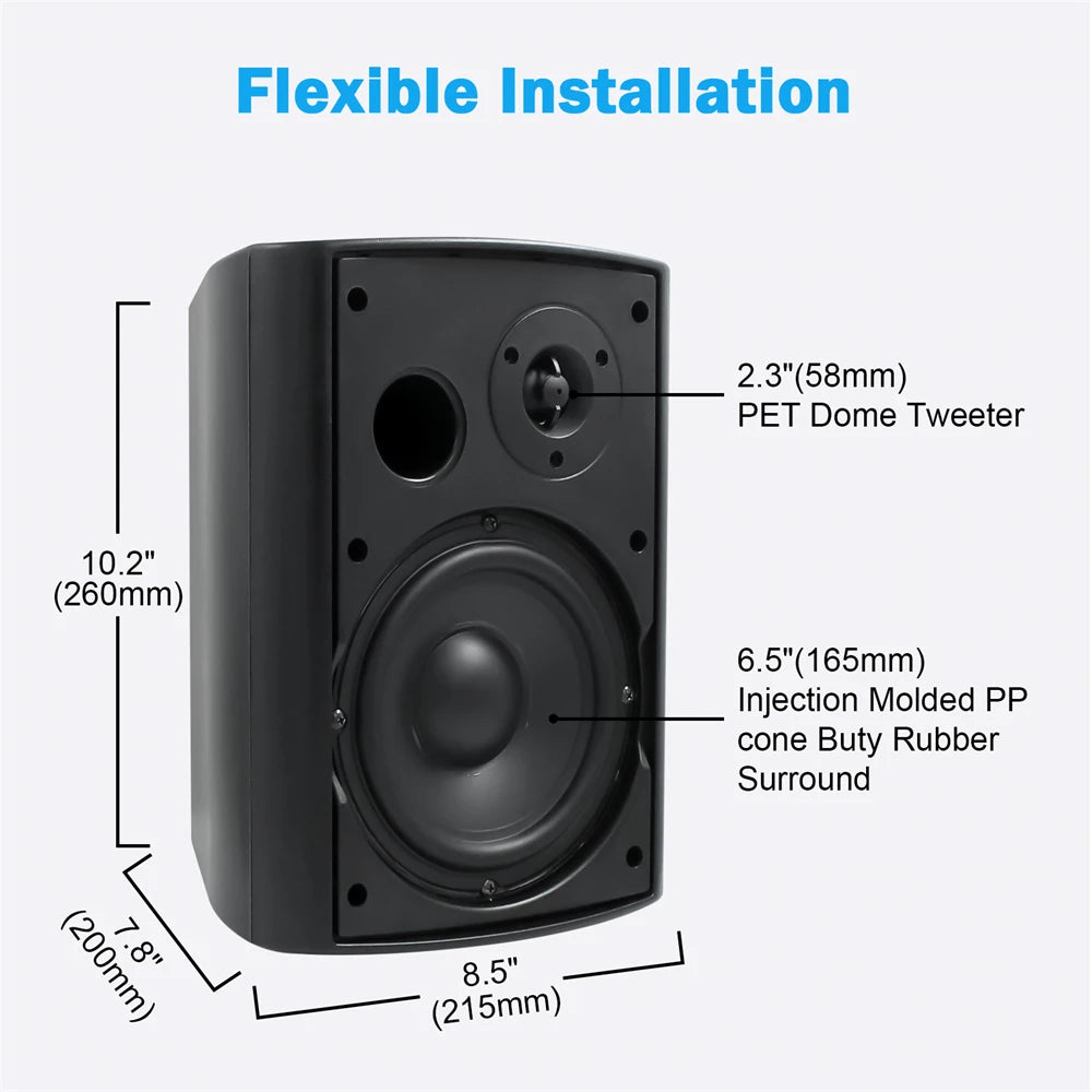 Herdio 2PCS 6.5&