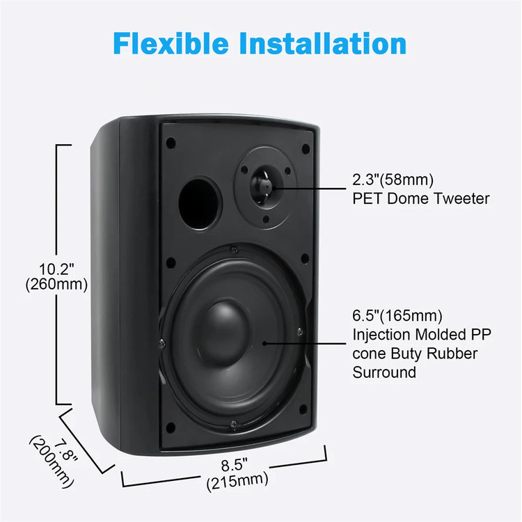 Herdio 2PCS 6.5&