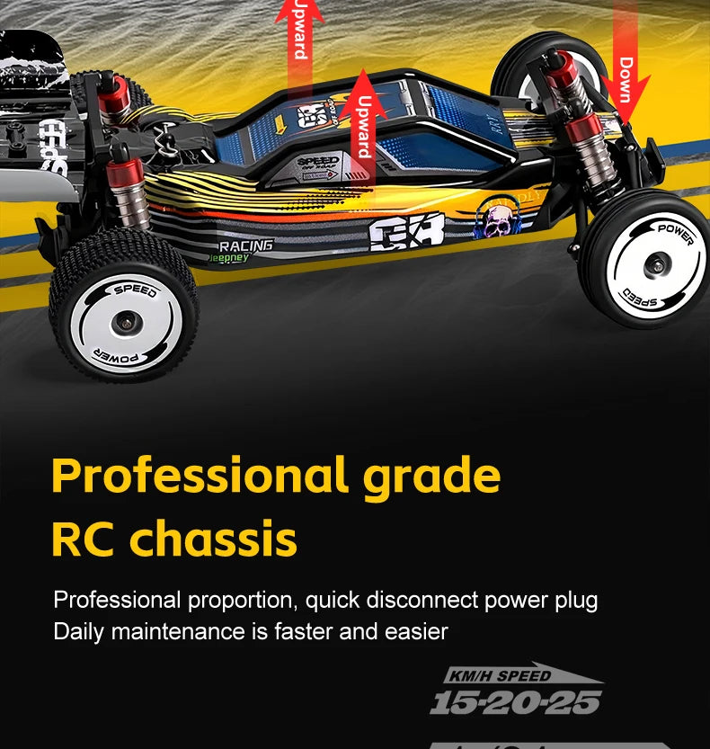 WLtoys 244016 High Speed Remote Control Car - ElectronAge