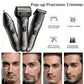 3-in-1 Multifunctional Shaver With Detachable Nose Hair Remover Washable USB Rechargeable Professional Electric Haircut Shaver