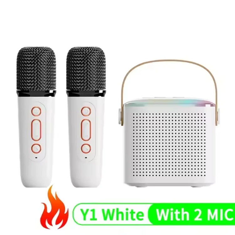 Mini Karaoke Machine LED Portable Bluetooth Speaker - ElectronAge