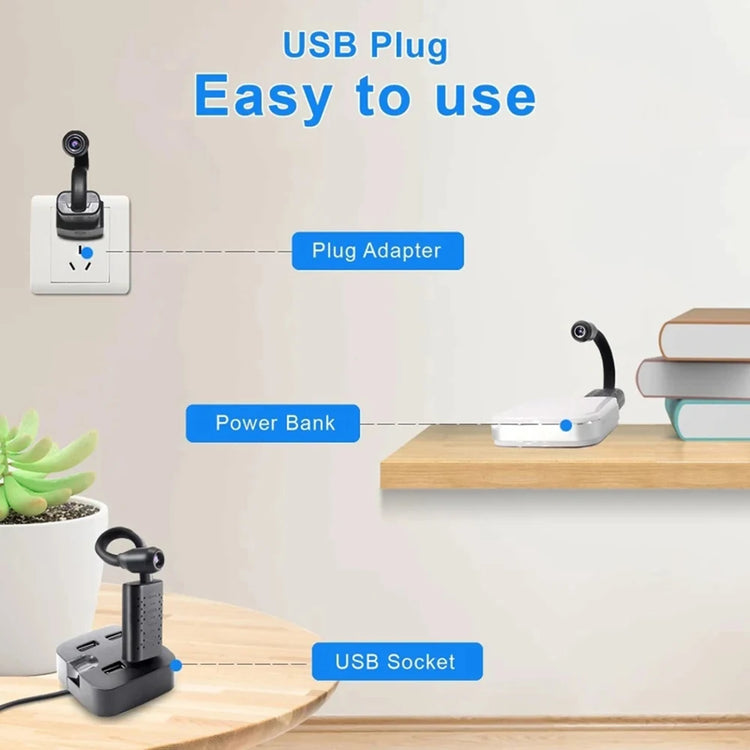 Virwir Mini Camera 4MP Wifi Night Vision - ElectronAge