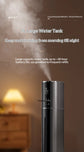 Ultrasonic Cool Mist Humidifier Portable USB Mini Quiet Auto Shut Off Night Light Aroma Diffuser Bedroom Office Nursery Home