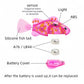 Baby bath light-up sensor electric small fish playing in water pet fish swimming fish can swim realistic clownfish toy