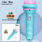 Projector Flashlight for Kids 10 Cards 80 Patterns Bedtime Toys Cartoon Light Educational Toy Gift for Toddler Boys Girls