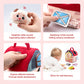 Soft Plush Baby Tissue Box Toys Animals Farm with Sound Montessori Toys Early Education Sensory Toy Boy Girl Infant Newborn Gift