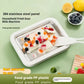 Rolled Ice Cream Maker Stainless Steel Pan With 2 Scrapers Multifunctional Cold Sweet Fried Food Plate Household Ice Cream Maker