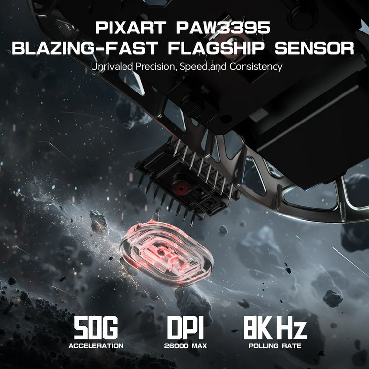 ATTACK SHARK R3 Magnesium Alloy Gaming Mouse - ElectronAge