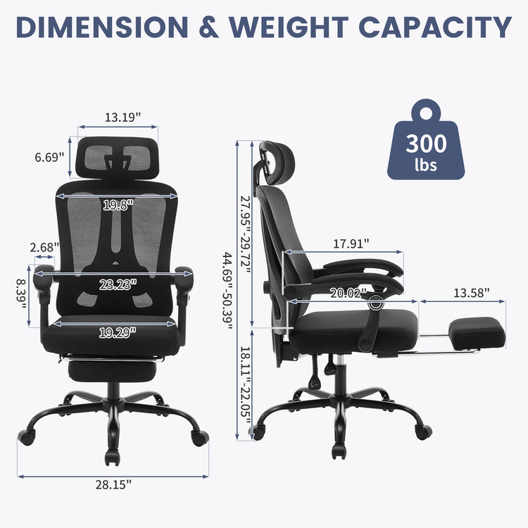 TWISTER Ergonomic Office Chair Adjustable Lumbar - ElectronAge