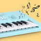 37 Keys Kids Electronic Piano with Microphone Educational Toys Musical Instrument for Kids Toddlers Boys Girls Birthday Gift