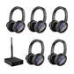 UHF RF Silent Disco Headphones Wireless DJ Headset - ElectronAge