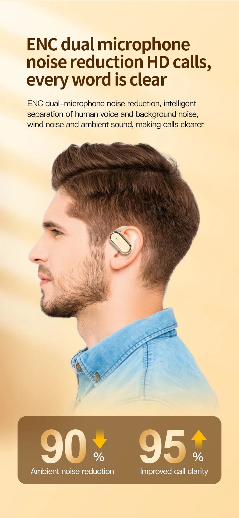 kebidumei Wireless Headphone Bluetooth - ElectronAge