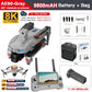 AE60 Ultra GPS Drone Profesional 8K HD Camera 3-axis gimbal Aerial Photography 12KM Obstacle Avoidance FPV Airdrop Fishing Drone