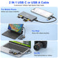 6 in 1 Multi XQD Reader USB C USB 3.0 XQD/SD/TF/MS/XD/CF Reader Memory Card Reader Multi-Card Reader Adapter for Sony G/M Series