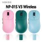 VAXEE NP-01S V3 Wireless Gaming Mouse Core1 Sensor 850IPS Boost 8kHz Polling Rate 57g Lightweight With Customized 8K Dongle