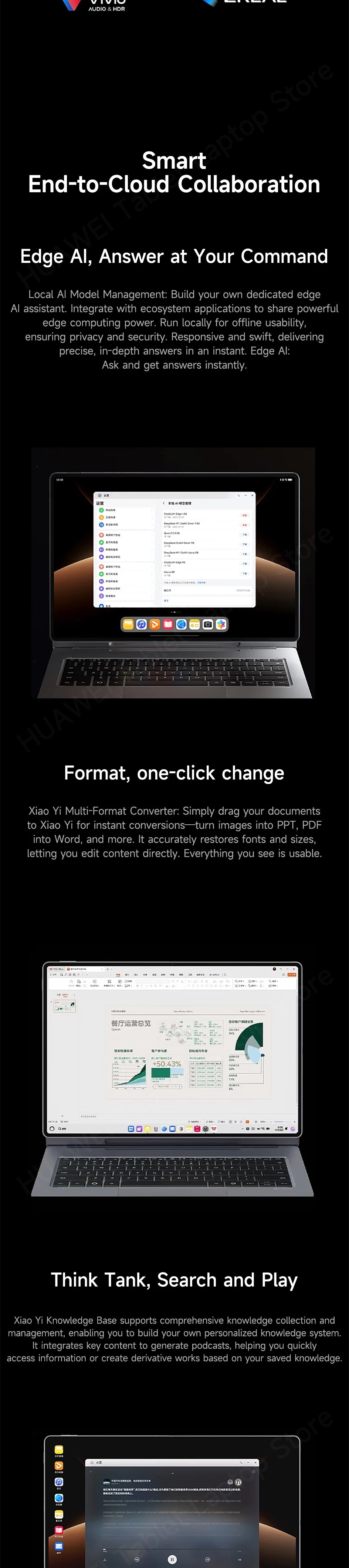 2025 HUAWEI MatePad Edge 2-in-1 Tablet & Laptop - ElectronAge