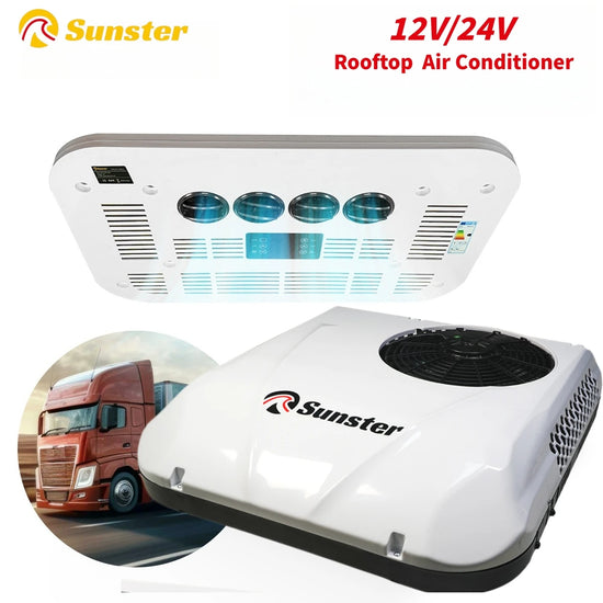 RV Rooftop Parking Air Conditioner 12V/24V DC - ElectronAge