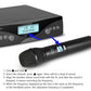 Wireless Microphone G-MARK G320AM Professional UHF 2 Channels Karaoke Mic - ElectronAge