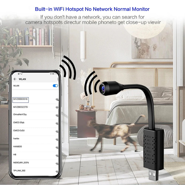 Virwir Mini Camera 4MP Wifi Night Vision - ElectronAge