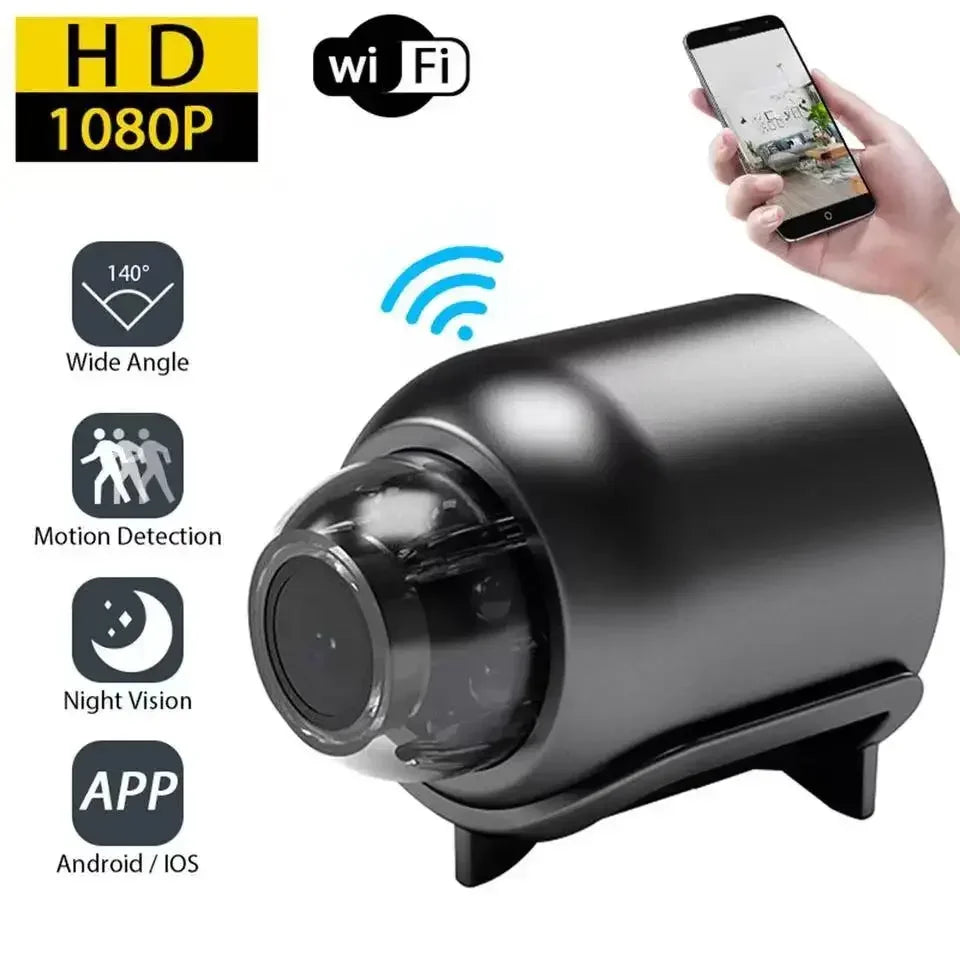 1080P Mini WiFi Camera with HD Night Vision - ElectronAge