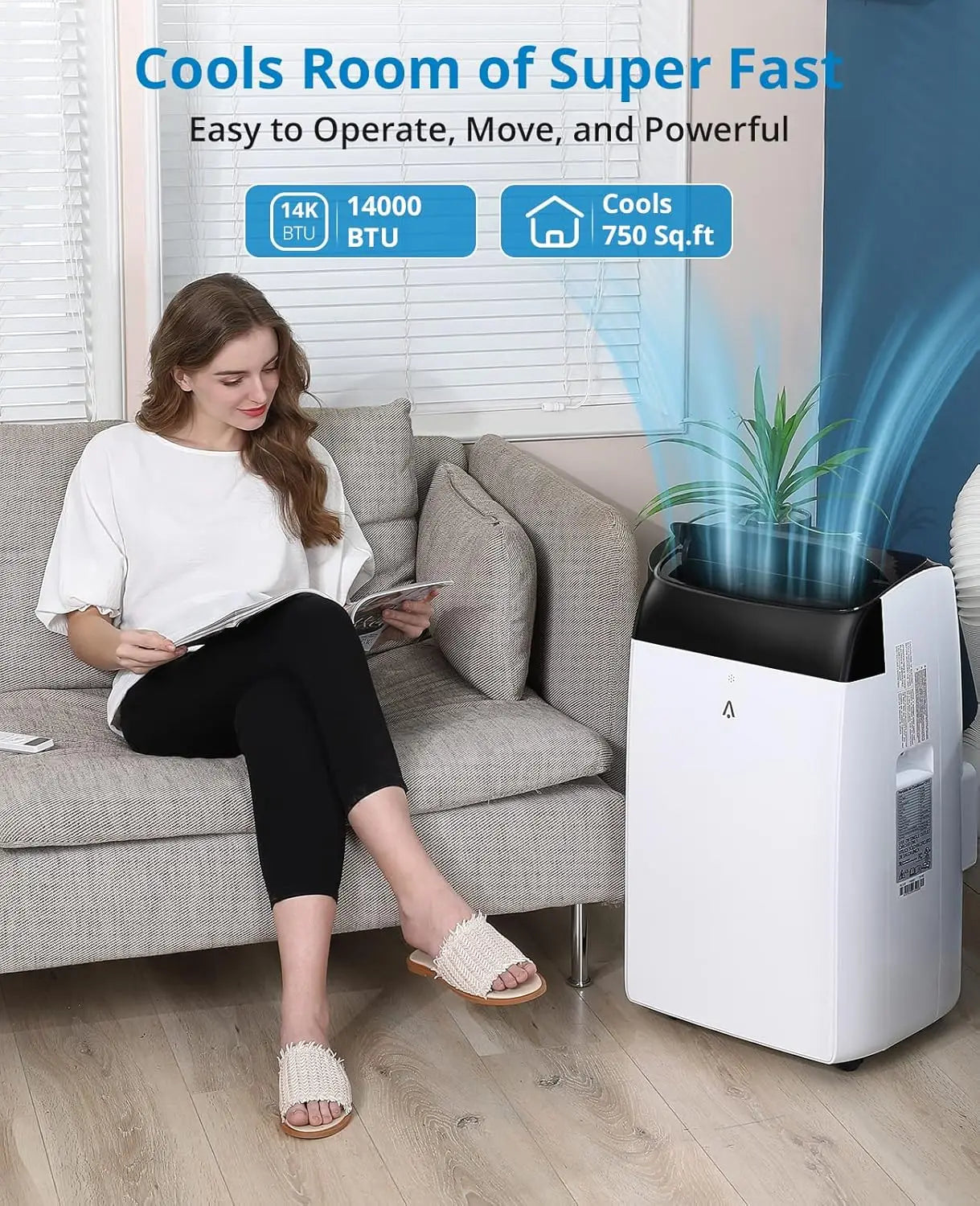 Adoolla 14000 BTU Portable Air Conditioners - ElectronAge